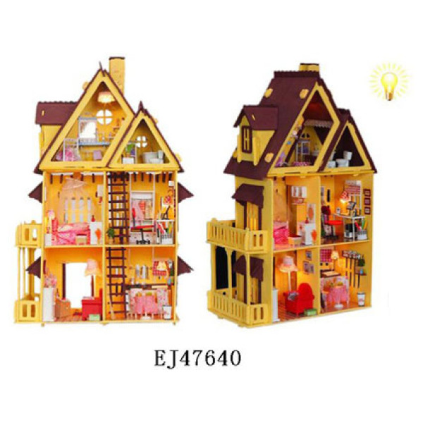 Ігровий Будиночок для ляльок (світло) KH138-09