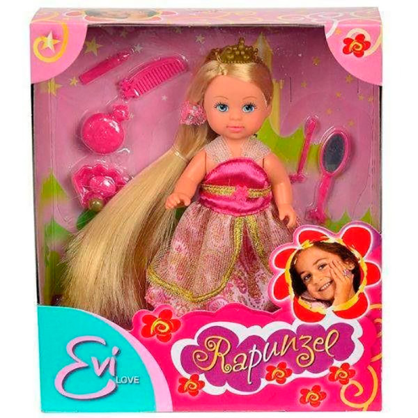 Лялька Єва з довгим волоссям та аксесуарами 3 види 5737057