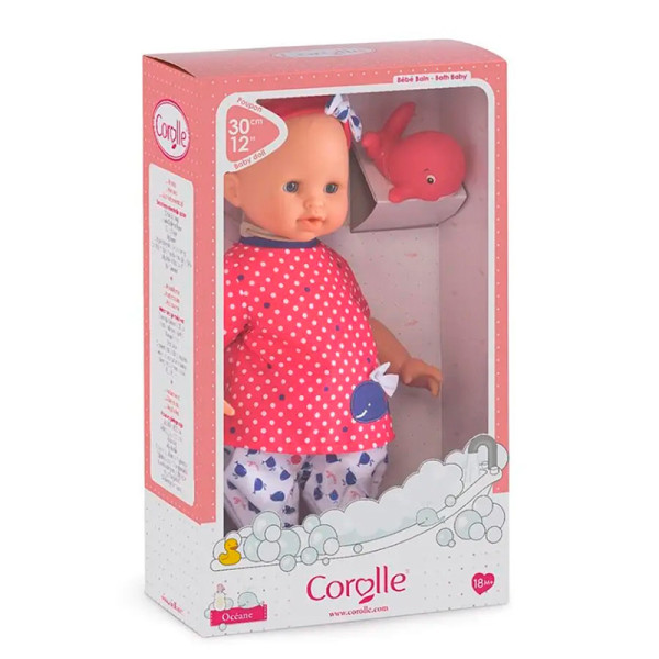 M'який пупс для купання Corolle Океан що відкриває очі з аром. 100110 M'який пупс для купання Corolle Океан що відкриває очі з аром. 100110