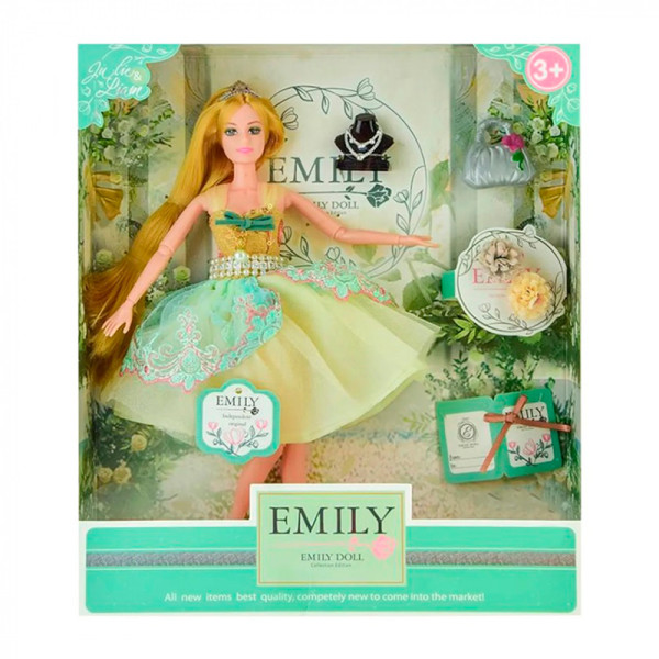 Іграшка лялька "Emily" арт. QJ088A з аксес у кор. 258*65*325 см QJ088A Іграшка лялька "Emily" арт. QJ088A з аксес у кор. 258*65*325 см QJ088A