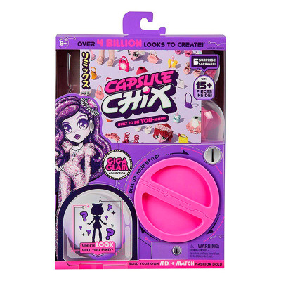 Іграшковий набір CAPSULE CHIX з лялькою Giga Glam 59202