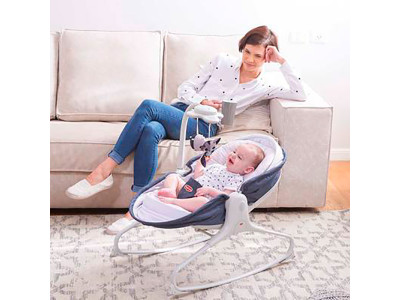 Ліжечко гойдалка "Мамині обійми" сине 1805600030 Ліжечко гойдалка "Мамині обійми" сине 1805600030