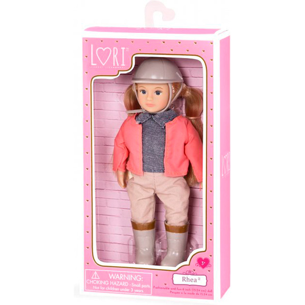 Лялька LORI 15 см Вершниця Рея LO31090Z LO31090Z