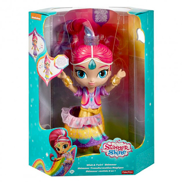 Музична лялька "Веселкове вбрання" з м/ф "Шиммер і Шайн" в ас. FVM95