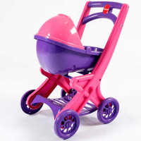 Коляска для ляльок із люлькою 0121/02