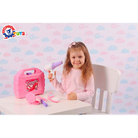 Ігровий набір ТехноК "Косметичний набір" з аксесуарами 9246 Ігровий набір ТехноК "Косметичний набір" з аксесуарами 9246