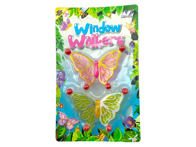 Набір метеликів "Window Walkers" 13013B-2_Pink-Yellow