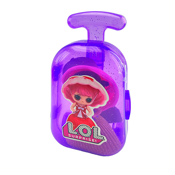 Валіза Лол Fashion dolls Фіолетова K709 Violet