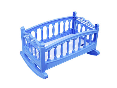 Іграшкове ліжечко колиска мала № 3 Бамсик 006/6_Blue