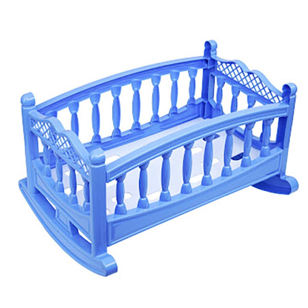 Іграшкове ліжечко колиска мала № 3 Бамсик 006/6_Blue