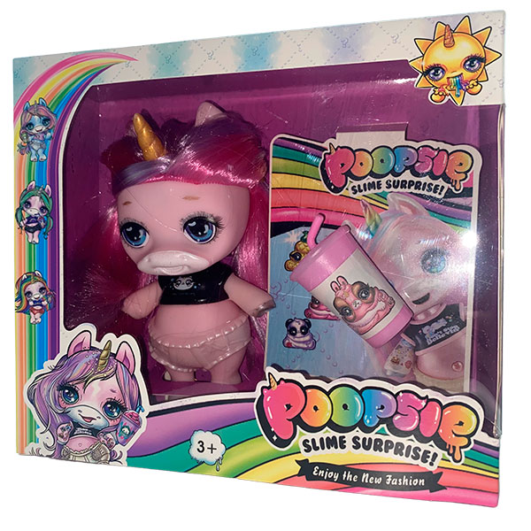 Лялька пупс Єдиноріг рожева вел K805 Pink Лялька пупс Єдиноріг рожева вел K805 Pink