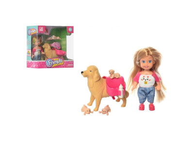 Лялька "Mini doll" з собакою K899-91 Лялька "Mini doll" з собакою K899-91