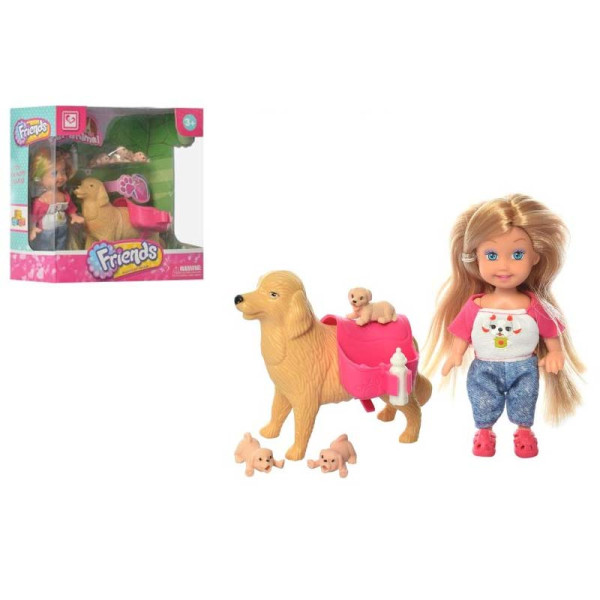 Лялька "Mini doll" з собакою K899-91 Лялька "Mini doll" з собакою K899-91