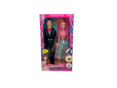 Лялька Swanky сімя 619-4_Pink-Blue