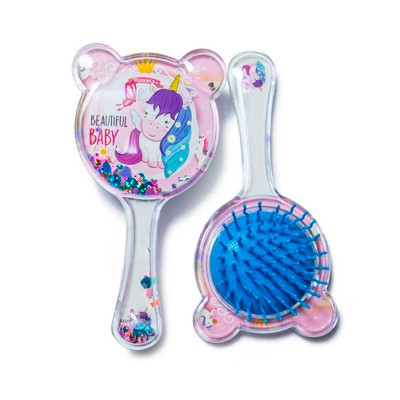 Дитячий гребінець Єдиноріг 16 см unicorn-1_Blue