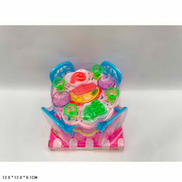 Меблі для ляльок стіл і стільці 77-96 Меблі для ляльок стіл і стільці 77-96