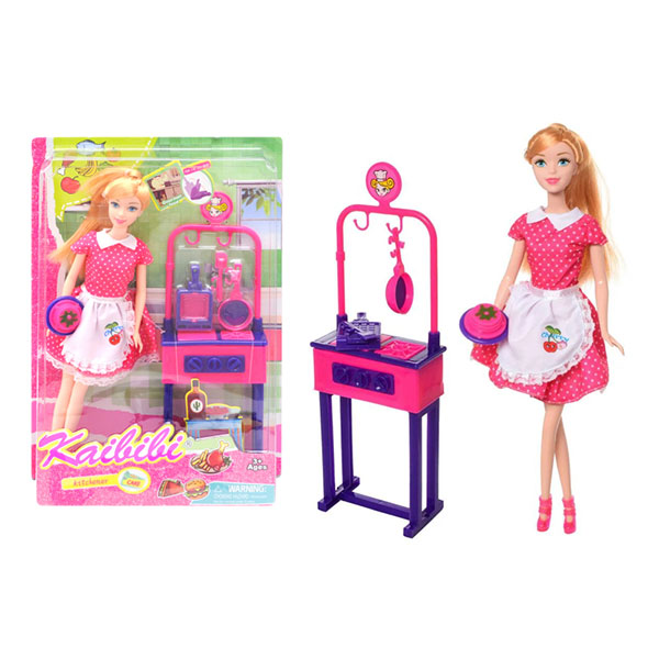 Лялька-кухар з аксесуарами Каibibi BLD131