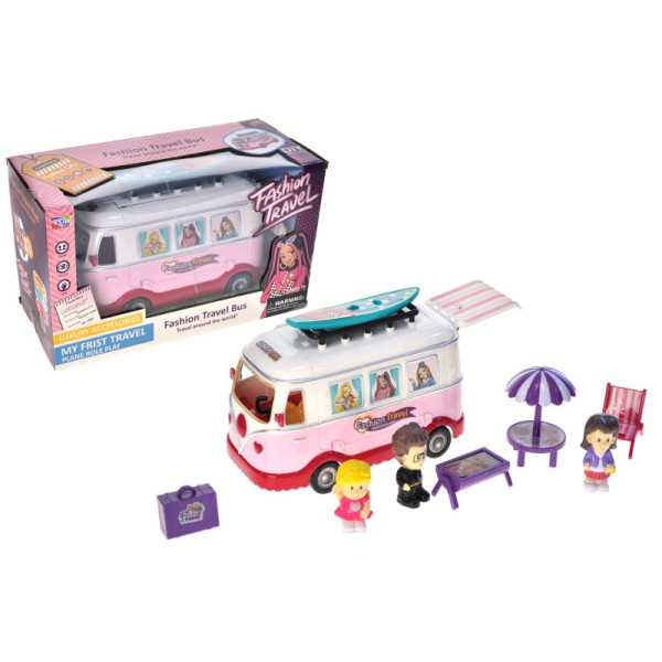 Машинка автобус для дівчат з аксесуарами K015