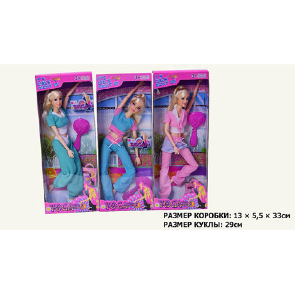 Лялька Барбі "Йога" PS1202-1A/1B/2A/2B/3 Лялька Барбі "Йога" PS1202-1A/1B/2A/2B/3