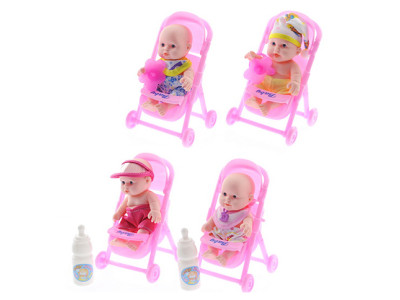 Пупс у візочку 0812-152