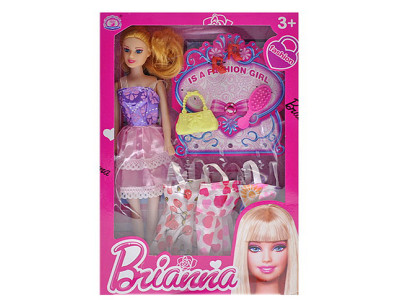 Лялька з гардеробом B05-6