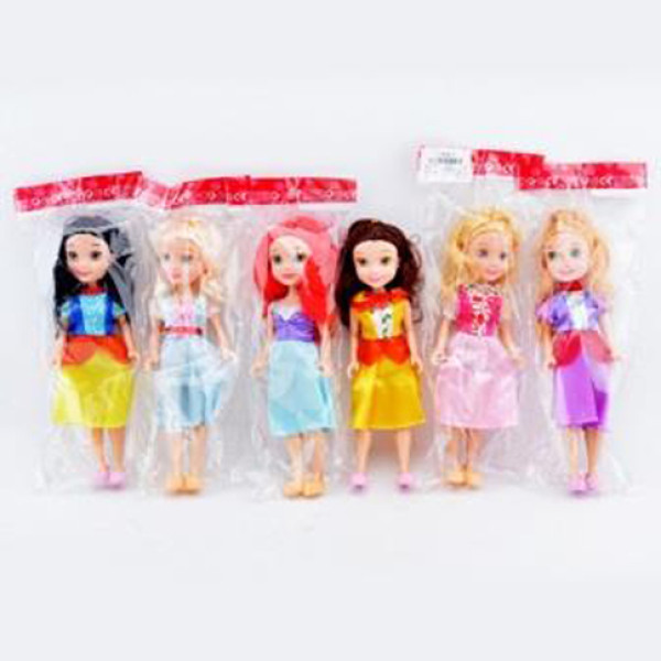 Лялька 18 см Принцеси 6 видів 9601