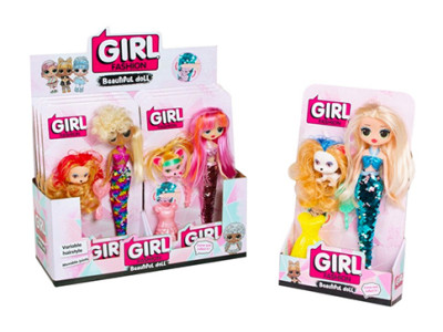 Лялька "L.Q.L" з набором у блоці 6 шт. LK1035A Лялька "L.Q.L" з набором у блоці 6 шт. LK1035A