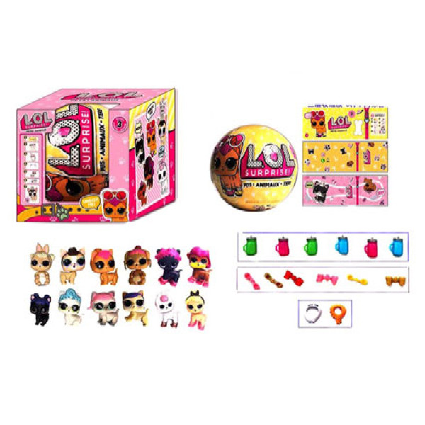 Герої Pets LOL Surprise у кулі 21476