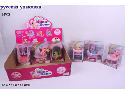 Поні з аксесуарами (6 видів) 5300