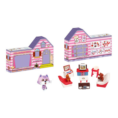 Ігровий набір кімната для ляльок іграшкова з меблями HY-067A