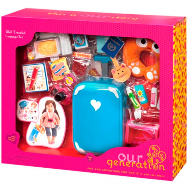 Набір аксесуарів Our Generation Захоплююча подорож для ляльок BD37157Z