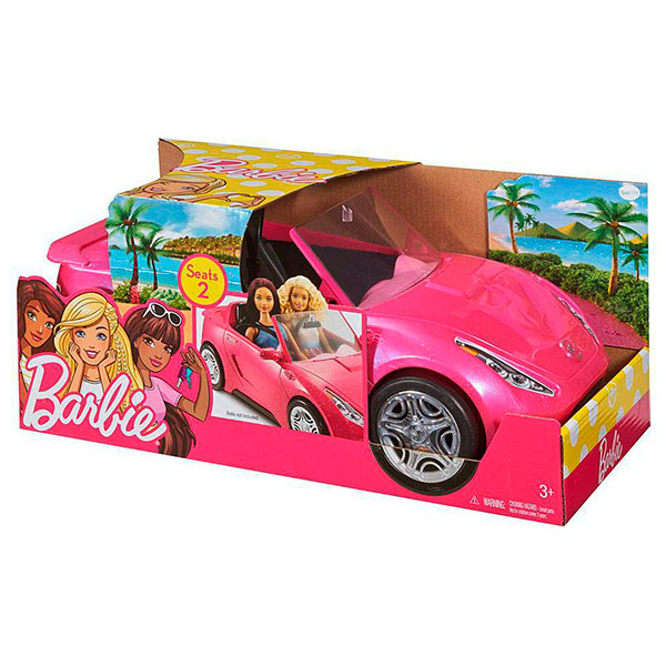Блискучий кабріолет Barbie DVX59