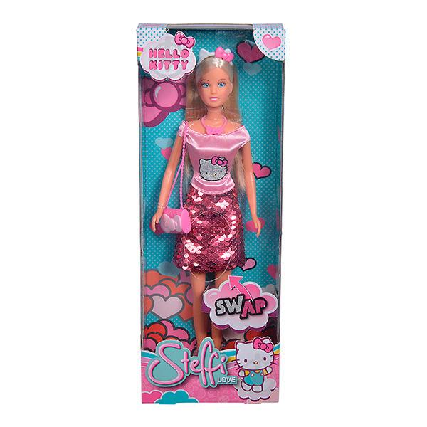 Лялька Штеффі Hello Kitty "Зміна кольору" з аксес. 3+ 9283010