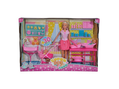 Ляльковий набір Штеффі "Чудове піклування" з трьома малюками та 5733212