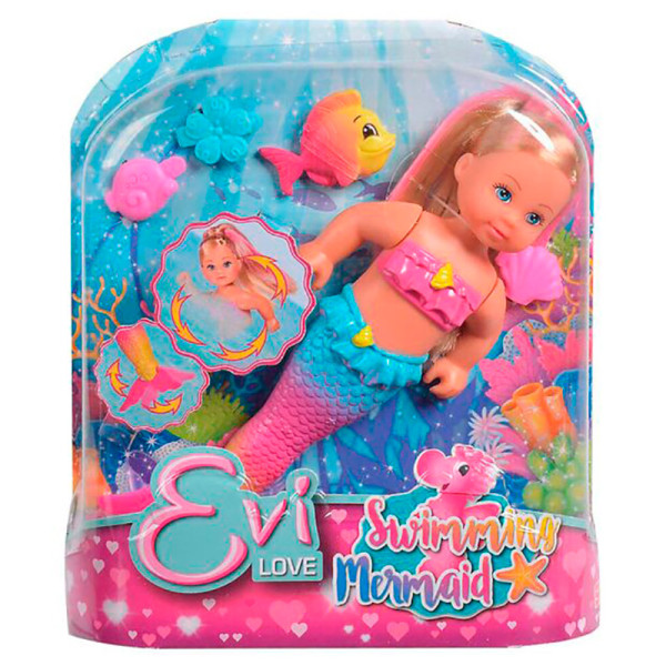 Ляльковий набір Еві "Русалонька" що рухає хвостиком з аксес. 3+ 5733318