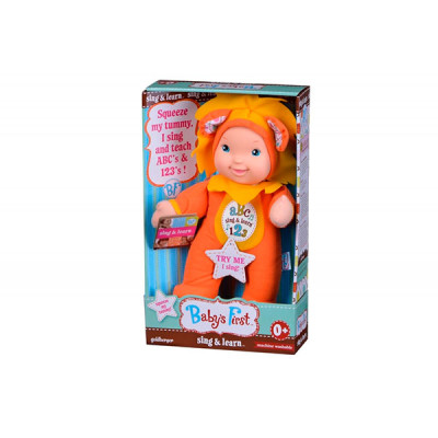Лялька Baby's First Sing and Learn співай і вчись помаранчеве левеня 21180-2