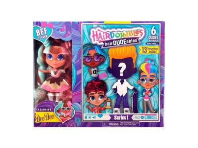 Іграшковий набір 2 ляльки арт. 23700 Hairdorables BFF з аксес.6 в асорт. 23700