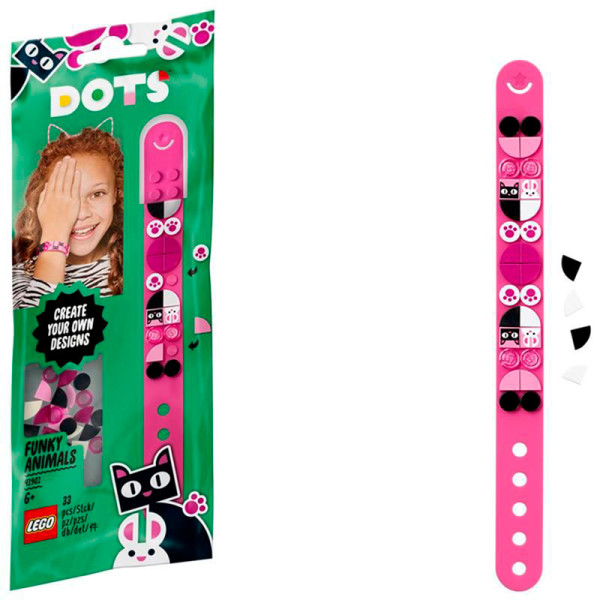 Конструктор Браслет «Цікаві звірята» 41901