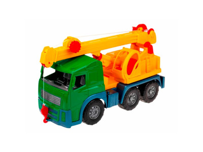 Машинка-кран "Акрос" Хар.0572_Green Машинка-кран "Акрос" Хар.0572_Green