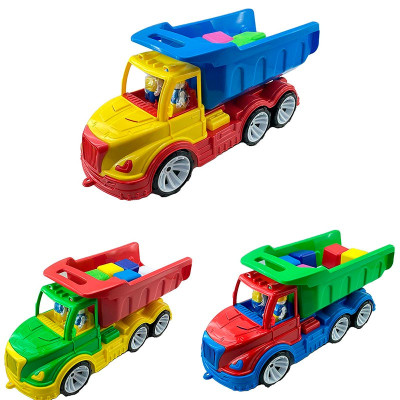 Машинка "Самоскид Mati " з кубиками Бамсик 009/14