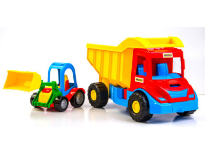 Вантажівка з трактором "Multi truck" 39219 Вантажівка з трактором "Multi truck" 39219