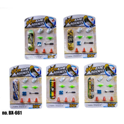 Пальчиковий скейтборд з конусами 661A Пальчиковий скейтборд з конусами 661A