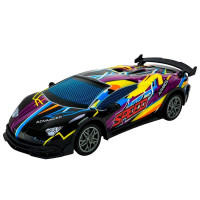 Машинка гоночна на радіокеруванні зі світлом на батарейках 998-3A_Violet Машинка гоночна на радіокеруванні зі світлом на батарейках 998-3A_Violet