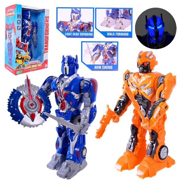 Робот зі свiтлом і звуком 30 см EJ684 Робот зі свiтлом і звуком 30 см EJ684