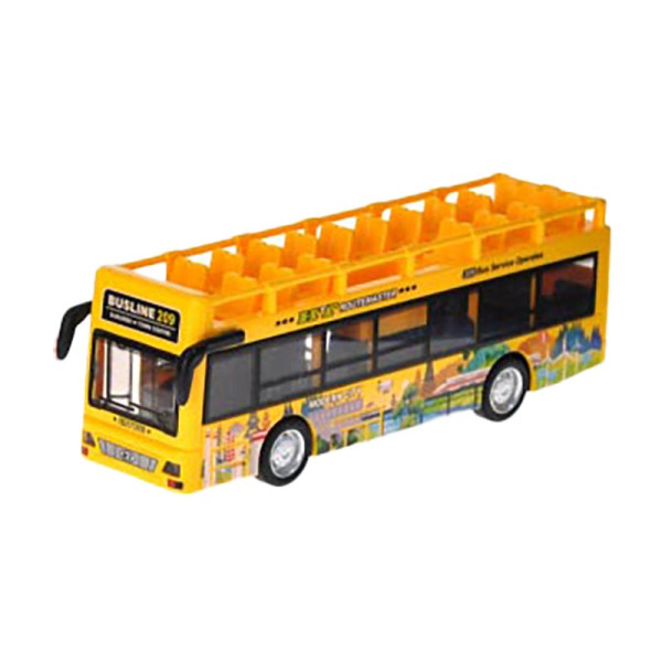 Машинка Автобус інерційний зі звуком і світлом 7736_Yellow