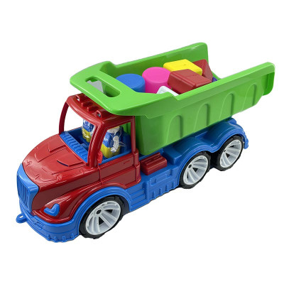 "Самоскид Mati" будівельник Набір дитячий Бамсик 009/15_Red-Green