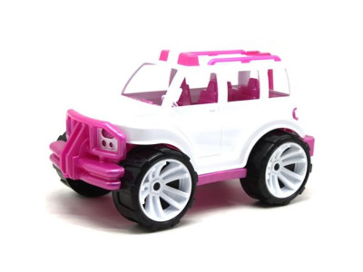 Машинка Бамсик Позашляховик пластиковий рожевий 330_White Машинка Бамсик Позашляховик пластиковий рожевий 330_White