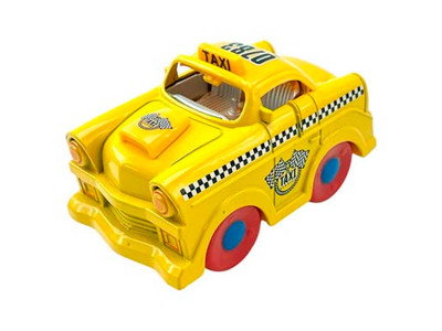 Машина "TAXI" металева інерційна р.9*5*5см 783 117_Yellow
