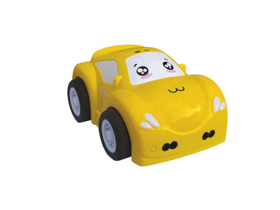 Машинка зі світлом і звуком на батарейках M01-A_Yellow