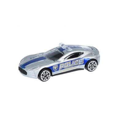 Машина Model Car поліція сіраметал SQ80992-But-6